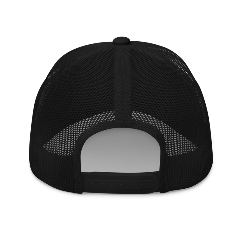 Capital Structure Trucker Hat - Black