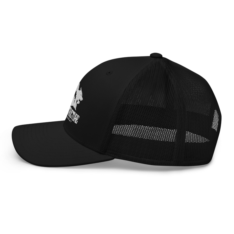 Capital Structure Trucker Hat - Black