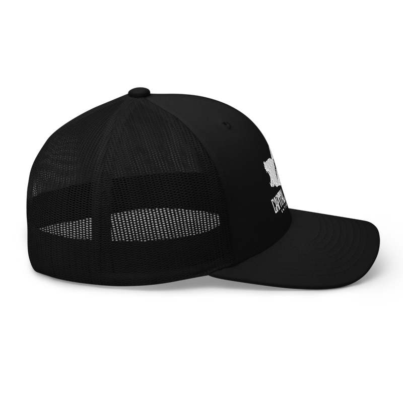 Capital Structure Trucker Hat - Black